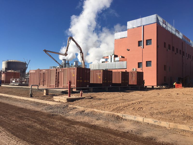 摩洛哥努奥光热电站项目黑启动和应急发电机组
